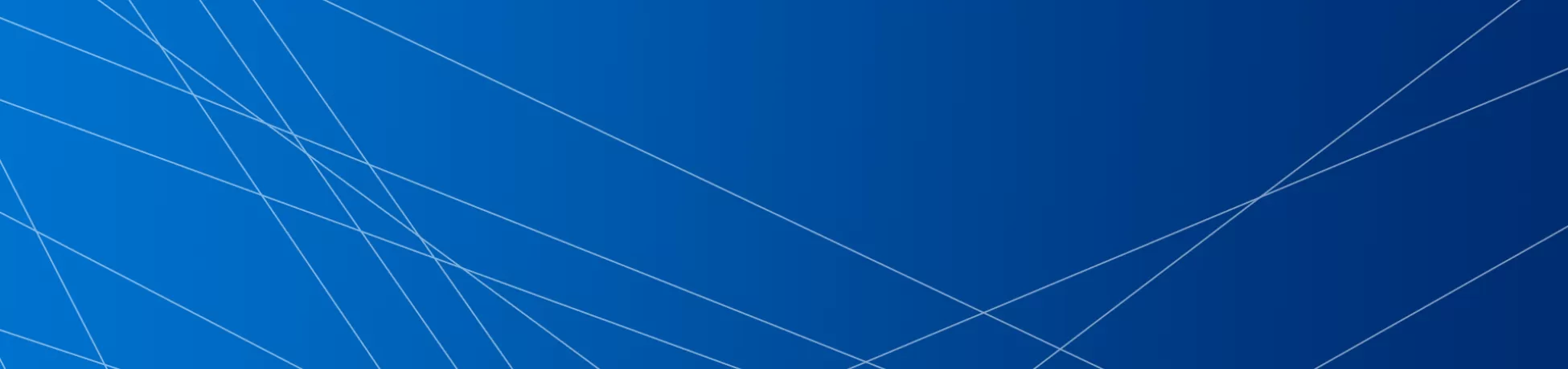 Abstract lines over a blue background